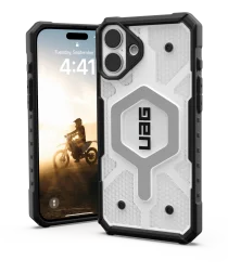 UAG Pathfinder Apple iPhone 16 Plus Hoesje MagSafe Back Cover Ice