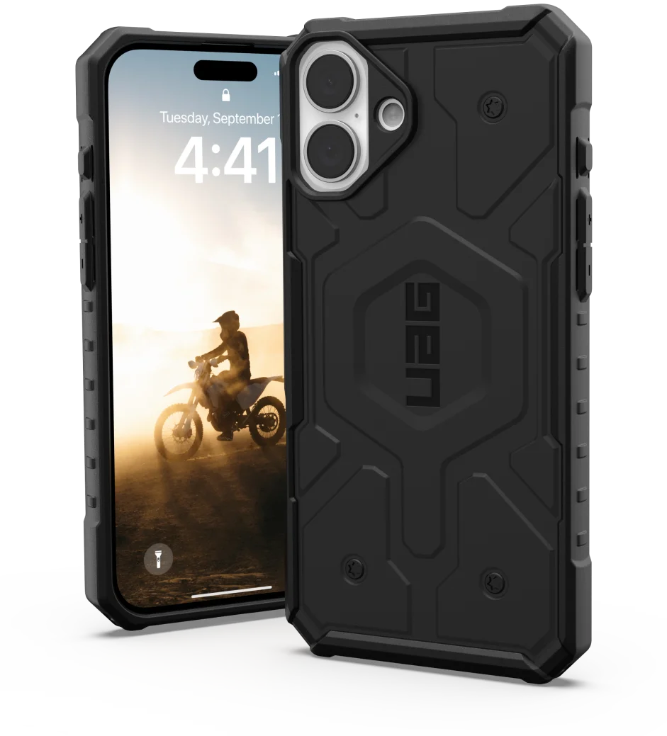 UAG Pathfinder Apple iPhone 16 Plus Hoesje MagSafe Back Cover Zwart afbeelding 1