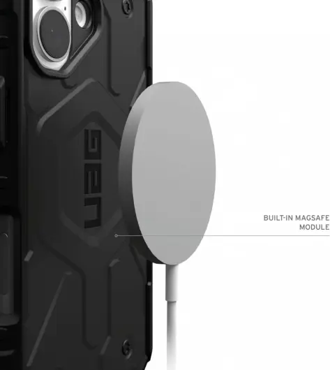 UAG Pathfinder Apple iPhone 16 Plus Hoesje MagSafe Back Cover Zwart afbeelding 4