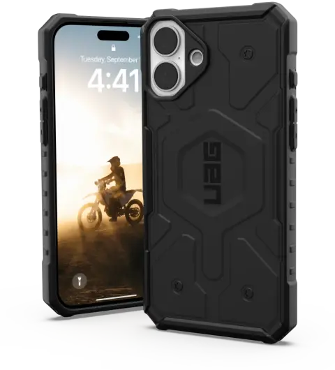 UAG Pathfinder Apple iPhone 16 Plus Hoesje MagSafe Back Cover Zwart afbeelding 1