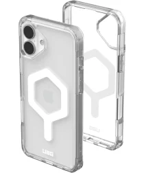 UAG Plyo Apple iPhone 16 Plus Hoesje MagSafe Back Cover Ice Wit