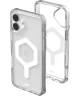 UAG Plyo Apple iPhone 16 Plus Hoesje MagSafe Back Cover Ice Wit