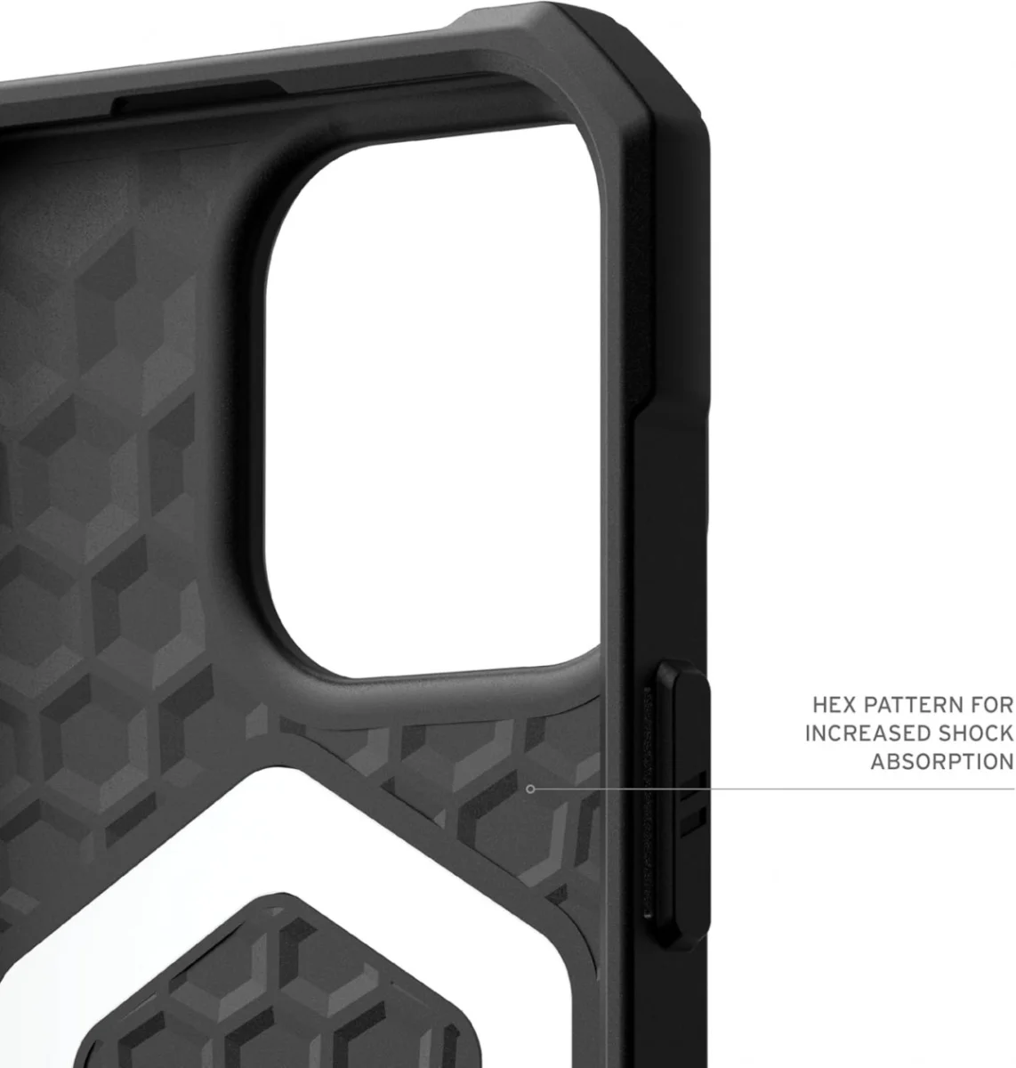 UAG Essential Armor Apple iPhone 16 Pro Hoesje MagSafe Back Cover Zwart afbeelding 8