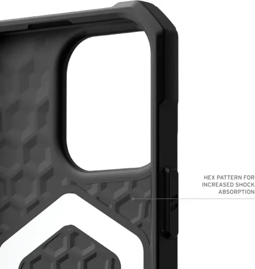 UAG Essential Armor Apple iPhone 16 Pro Hoesje MagSafe Back Cover Zwart afbeelding 8