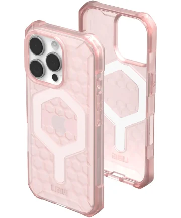 UAG Essential Armor Apple iPhone 16 Pro Hoesje MagSafe Back Cover Roze Hoesjes