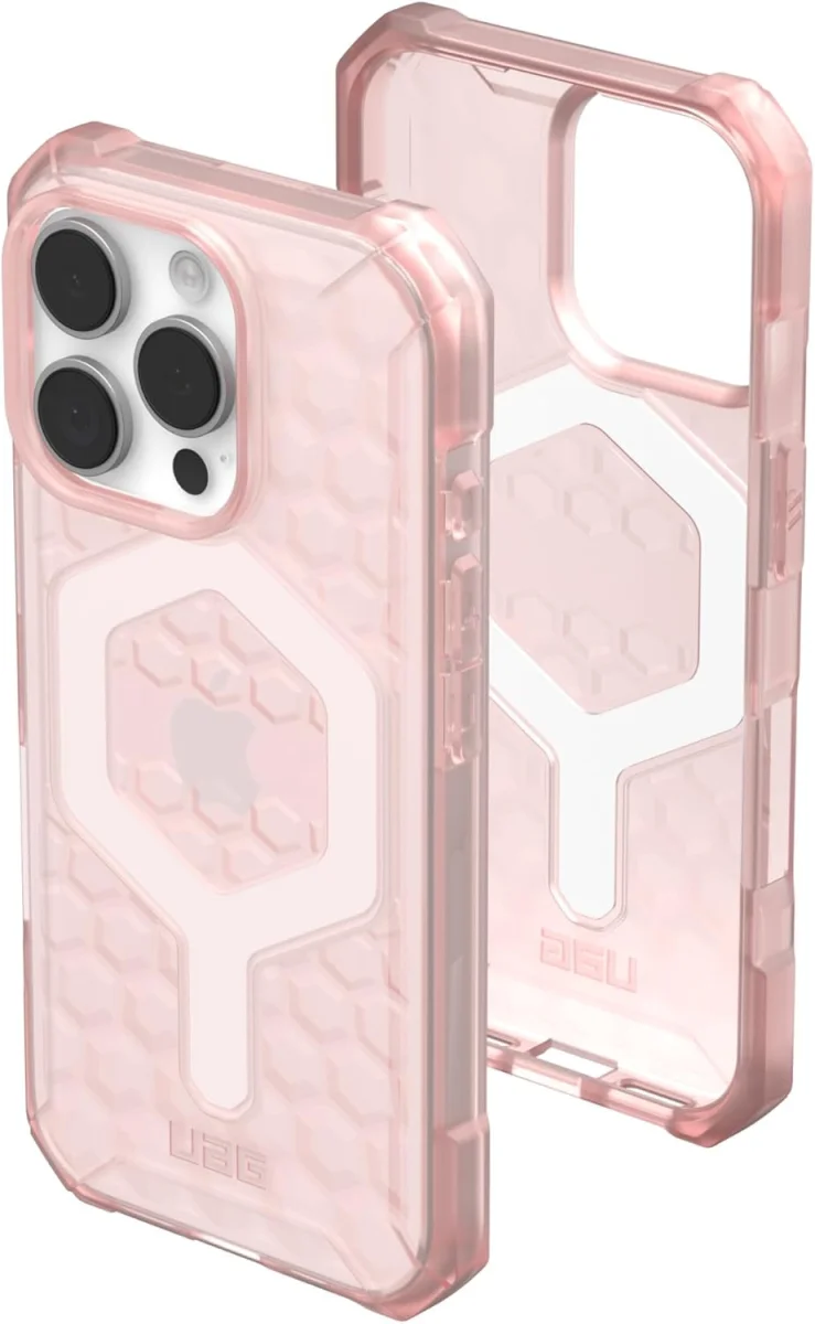 UAG Essential Armor Apple iPhone 16 Pro Hoesje MagSafe Back Cover Roze afbeelding 1