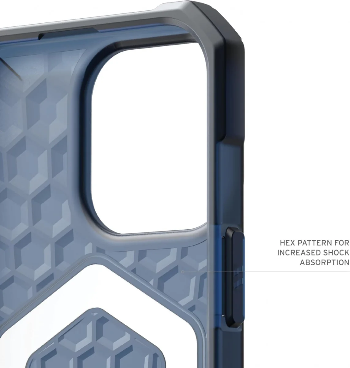 UAG Essential Armor Apple iPhone 16 Pro Hoesje MagSafe Back Cover Blauw afbeelding 8