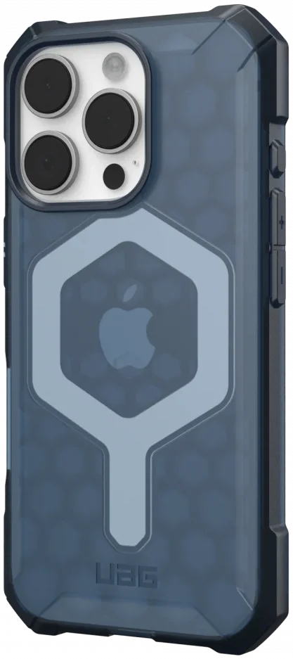 UAG Essential Armor Apple iPhone 16 Pro Hoesje MagSafe Back Cover Blauw afbeelding 2