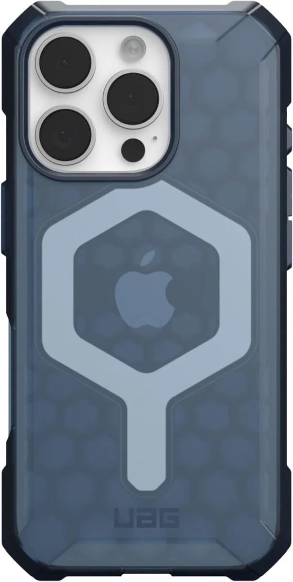 UAG Essential Armor Apple iPhone 16 Pro Hoesje MagSafe Back Cover Blauw afbeelding 9