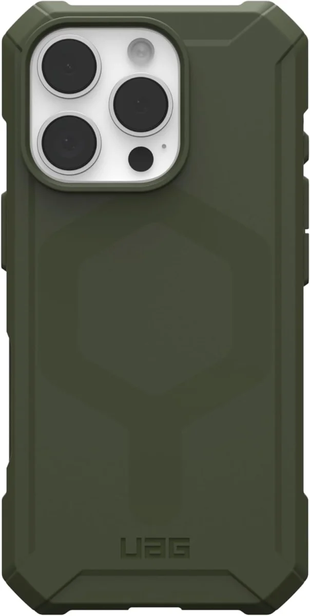 UAG Essential Armor Apple iPhone 16 Pro Hoesje MagSafe Back Cover Olive afbeelding 10