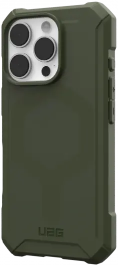 UAG Essential Armor Apple iPhone 16 Pro Hoesje MagSafe Back Cover Olive afbeelding 2