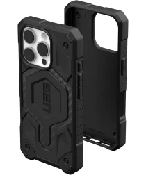 UAG Monarch Pro Apple iPhone 16 Pro Hoesje MagSafe Back Cover Carbon Fiber