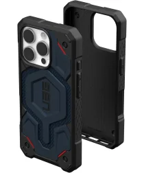 UAG Monarch Pro Apple iPhone 16 Pro Hoesje MagSafe Back Cover Kevlar Mallard