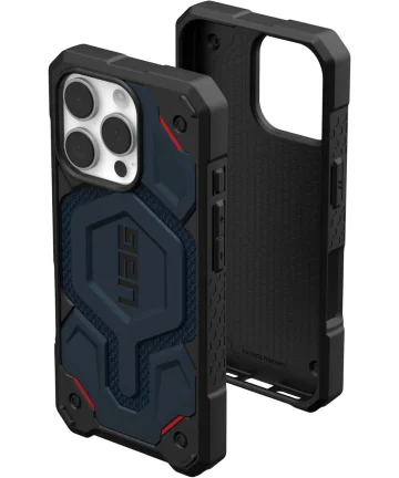 UAG Monarch Pro Apple iPhone 16 Pro Hoesje MagSafe Back Cover Kevlar Mallard Hoesjes