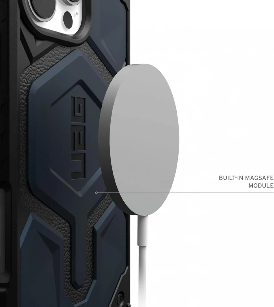 UAG Monarch Pro Apple iPhone 16 Pro Hoesje MagSafe Back Cover Mallard afbeelding 5