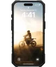 Urban Armor Gear Pathfinder Clear Apple iPhone 16 Pro Hoesje Back Cover Ash