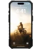 Urban Armor Gear Pathfinder Clear Apple iPhone 16 Pro Hoesje Back Cover Ash