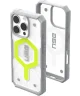 Urban Armor Gear Pathfinder Clear Apple iPhone 16 Pro Hoesje Back Cover Neon