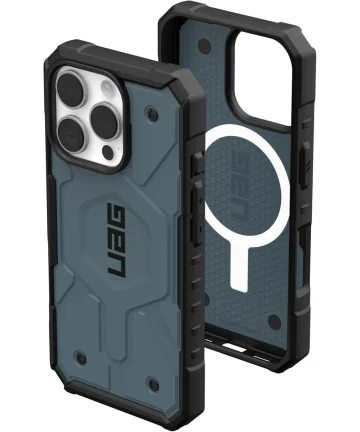 UAG Pathfinder Apple iPhone 16 Pro Hoesje MagSafe Back Cover Blauw Hoesjes