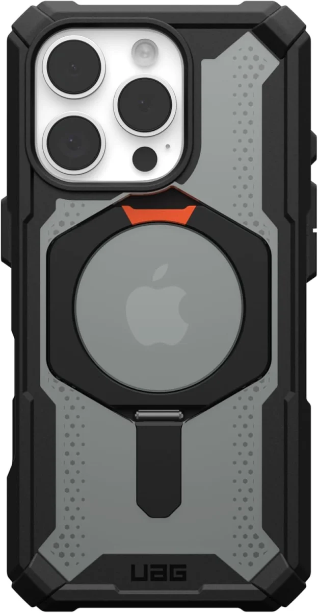 UAG Plasma XTE Apple iPhone 16 Pro Hoesje MagSafe Stand Back Cover Zwart afbeelding 2