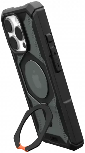 UAG Plasma XTE Apple iPhone 16 Pro Hoesje MagSafe Stand Back Cover Zwart afbeelding 9