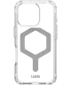 UAG Plyo Apple iPhone 16 Pro Hoesje MagSafe Back Cover Ice Zilver