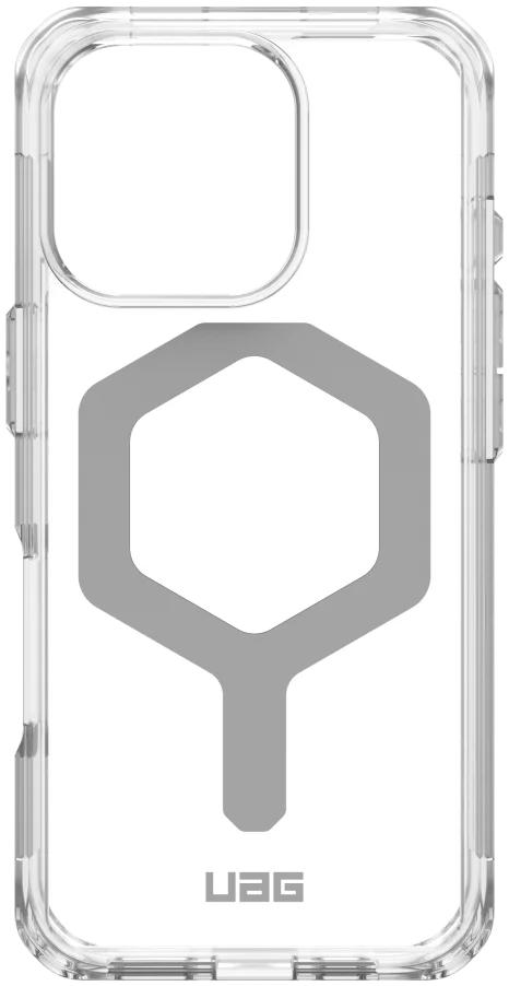 UAG Plyo Apple iPhone 16 Pro Hoesje MagSafe Back Cover Ice Zilver afbeelding 9