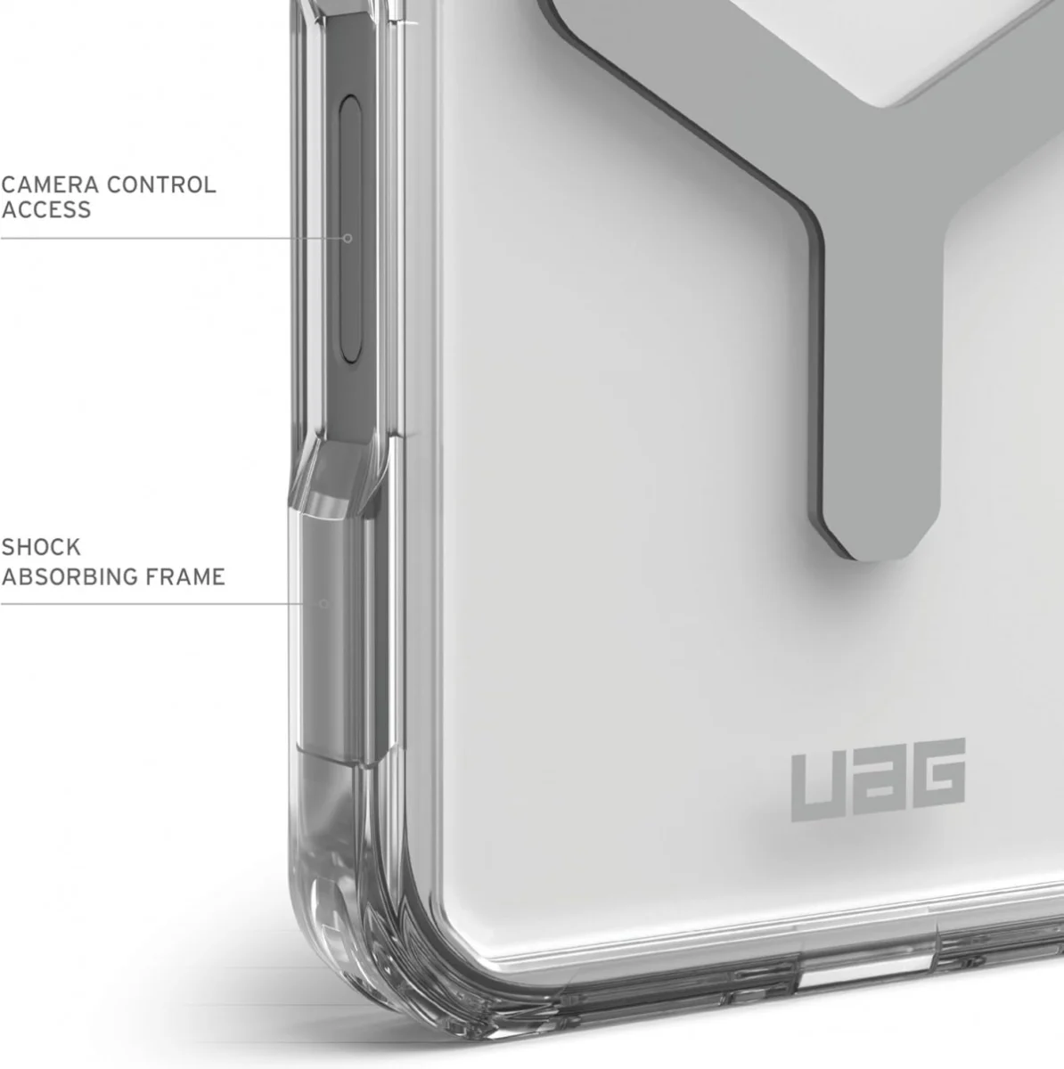 UAG Plyo Apple iPhone 16 Pro Hoesje MagSafe Back Cover Ice Zilver afbeelding 6