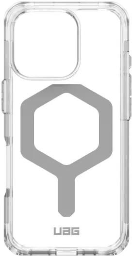 UAG Plyo Apple iPhone 16 Pro Hoesje MagSafe Back Cover Ice Zilver afbeelding 9