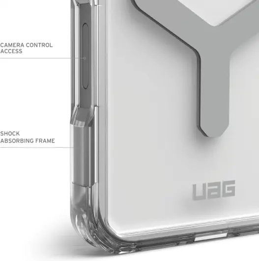 UAG Plyo Apple iPhone 16 Pro Hoesje MagSafe Back Cover Ice Zilver afbeelding 6