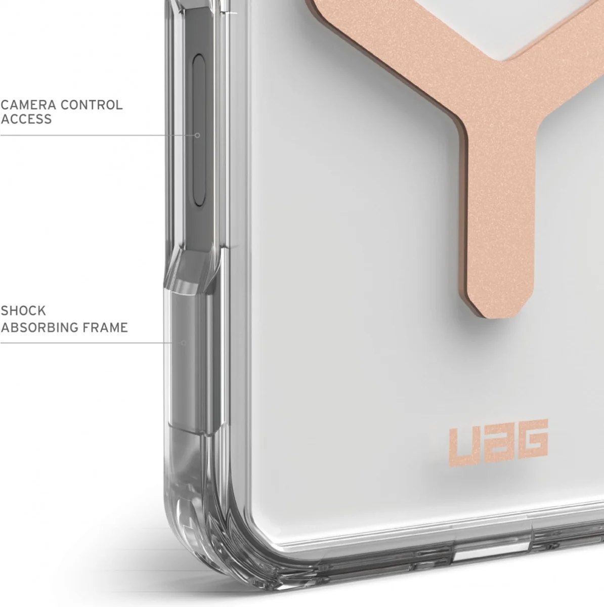 UAG Plyo Apple iPhone 16 Pro Hoesje MagSafe Back Cover Ice Roze afbeelding 6