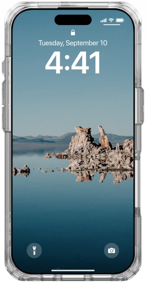 UAG Plyo Apple iPhone 16 Pro Hoesje MagSafe Back Cover Ice Roze afbeelding 4