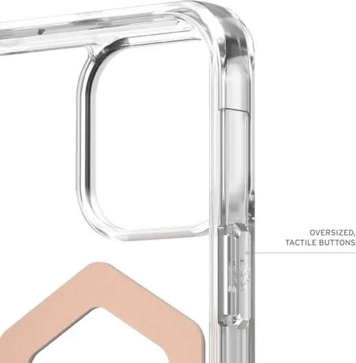 UAG Plyo Apple iPhone 16 Pro Hoesje MagSafe Back Cover Ice Roze afbeelding 8