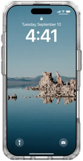 UAG Plyo Apple iPhone 16 Pro Hoesje MagSafe Back Cover Ice Roze afbeelding 4