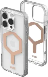 UAG Plyo Apple iPhone 16 Pro Hoesje MagSafe Back Cover Ice Roze