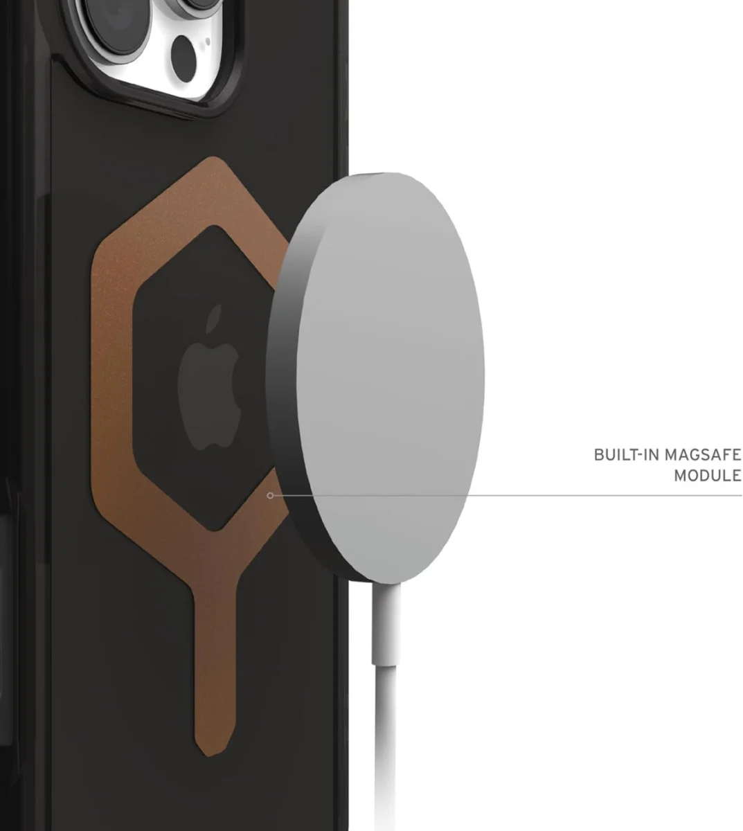 UAG Plyo Apple iPhone 16 Pro Hoesje MagSafe Back Cover Zwart afbeelding 5