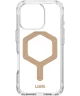 UAG Plyo Apple iPhone 16 Pro Hoesje MagSafe Back Cover Ice Goud