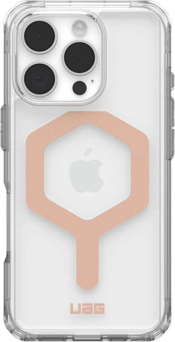 UAG Plyo Apple iPhone 16 Pro Hoesje MagSafe Back Cover Ice Goud afbeelding 2