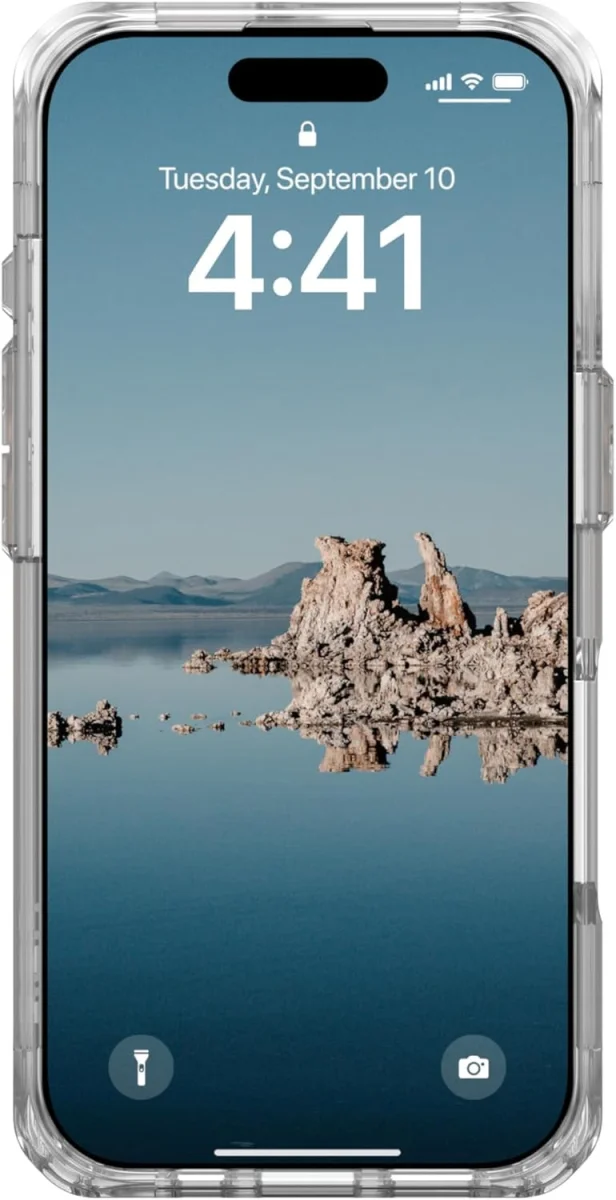 UAG Plyo Apple iPhone 16 Pro Hoesje MagSafe Back Cover Ice Goud afbeelding 3