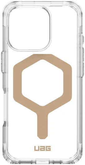UAG Plyo Apple iPhone 16 Pro Hoesje MagSafe Back Cover Ice Goud afbeelding 6
