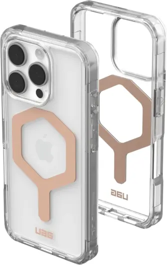 UAG Plyo Apple iPhone 16 Pro Hoesje MagSafe Back Cover Ice Goud afbeelding 1