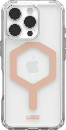 UAG Plyo Apple iPhone 16 Pro Hoesje MagSafe Back Cover Ice Goud afbeelding 2