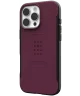 UAG Civilian Apple iPhone 16 Pro Max Hoesje MagSafe Back Cover Bordeaux