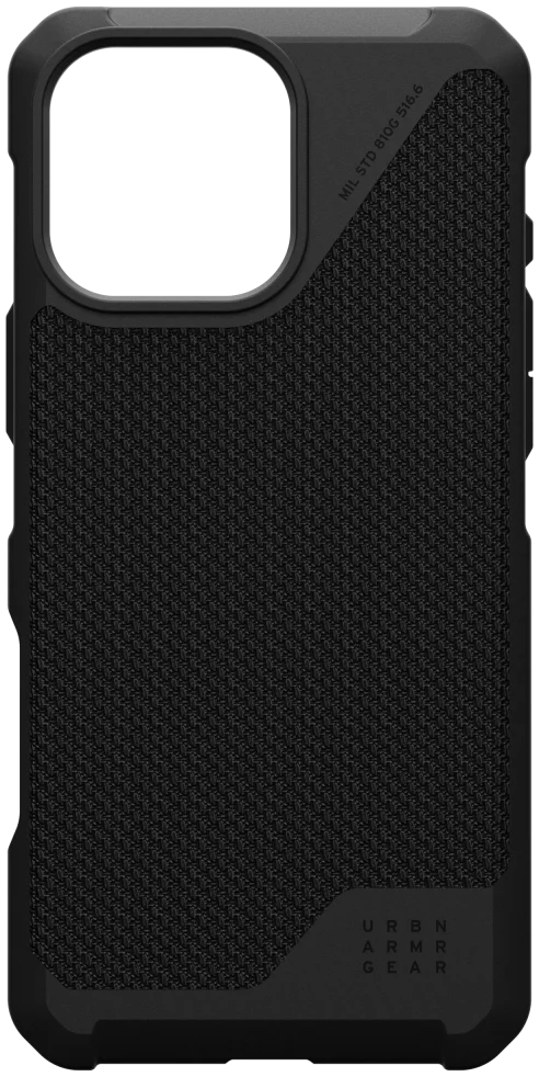 UAG Metropolis LT Apple iPhone 16 Pro Max Hoesje MagSafe Back Cover Kevlar Zwart afbeelding 10