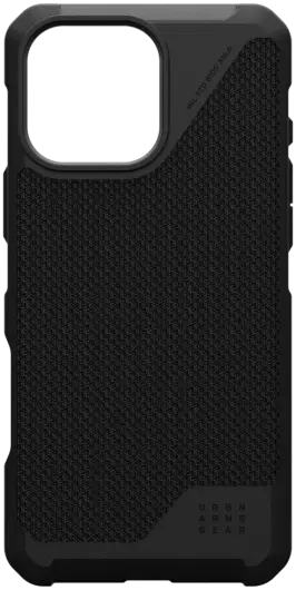 UAG Metropolis LT Apple iPhone 16 Pro Max Hoesje MagSafe Back Cover Kevlar Zwart afbeelding 10