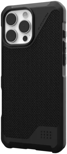 UAG Metropolis LT Apple iPhone 16 Pro Max Hoesje MagSafe Back Cover Kevlar Zwart afbeelding 2