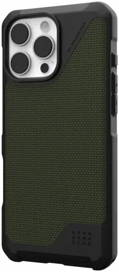 UAG Metropolis LT Apple iPhone 16 Pro Max Hoesje MagSafe Back Cover Kevlar Olive afbeelding 10