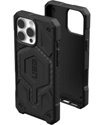 UAG Monarch Pro Apple iPhone 16 Pro Max Hoesje MagSafe Back Cover Carbon Fiber