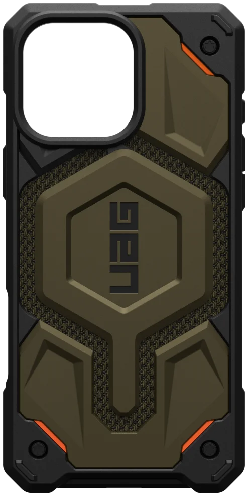 UAG Monarch Pro Apple iPhone 16 Pro Max Hoesje MagSafe Back Cover Kevlar Groen afbeelding 12