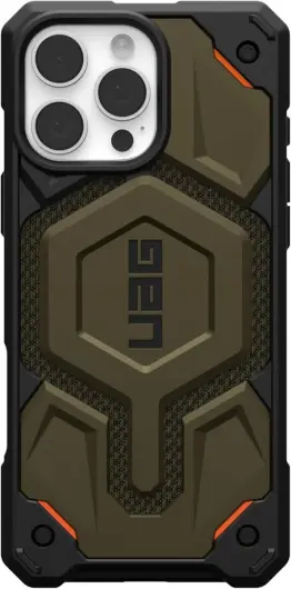 UAG Monarch Pro Apple iPhone 16 Pro Max Hoesje MagSafe Back Cover Kevlar Groen afbeelding 10